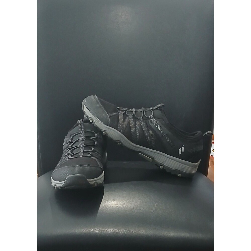 Skechers Seager Hiker Memory Foam Sneakers. Black. Women Size 9